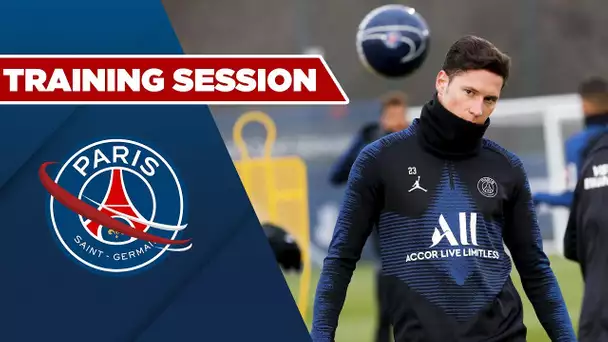 TRAINING SESSION : LILLE vs PARIS SAINT-GERMAIN