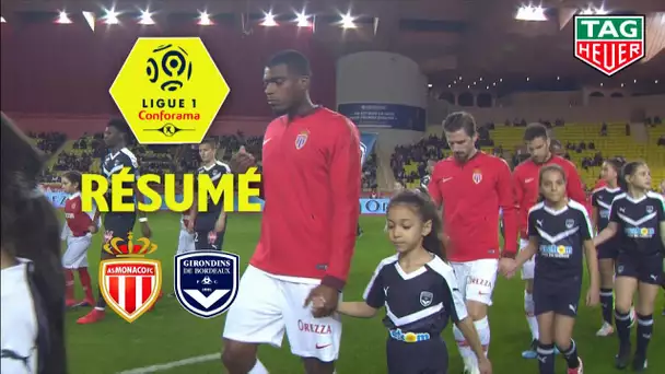 AS Monaco - Girondins de Bordeaux ( 1-1 ) - Résumé - (ASM - GdB) / 2018-19