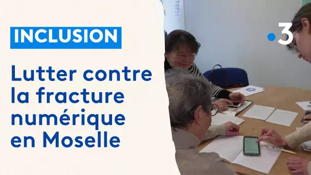 Inclusion : des ateliers pour réduire la fracture numérique en Moselle