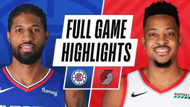 CLIPPERS at BLAZERS | FULL GAME HIGHLIGHTS | April 20, 2021