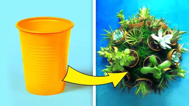 25 BRICOLAGES MIGNONS ET GÉNIAUX POUR TES PLANTES