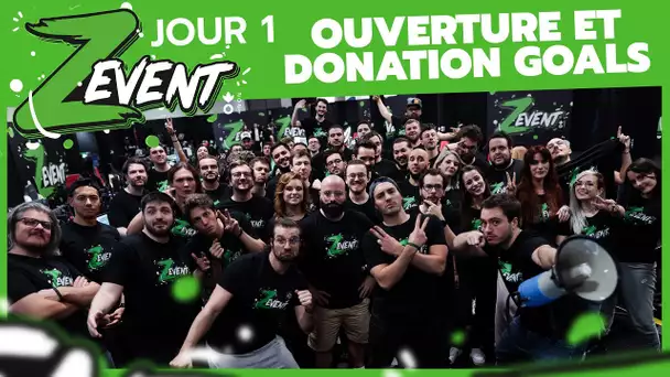 ZEVENT 2021 #1 : Ouverture et Donation Goals