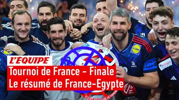 Handball - La France bat l'Égypte au bout du suspense avant le Mondial