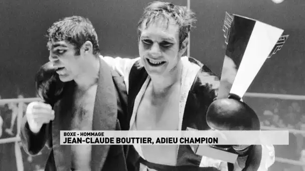 Jean-Claude Bouttier. Adieu Champion