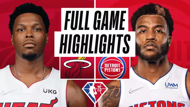 HEAT at PISTONS | FULL GAME HIGHLIGHTS | December 19, 2021