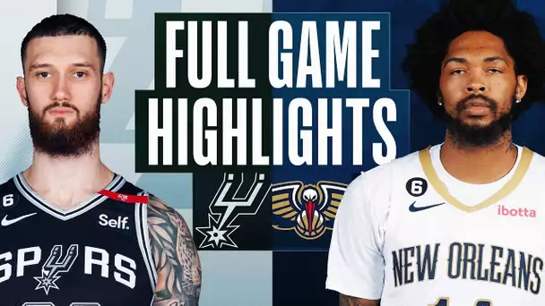 SPURS at PELICANS | FULL GAME HIGHLIGHTS | March 21, 2023
