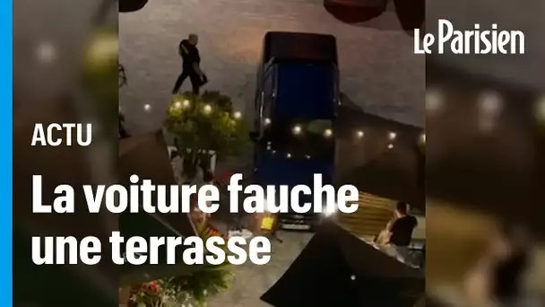 Le conducteur fonce dans une terrasse à Paris : un blessé léger