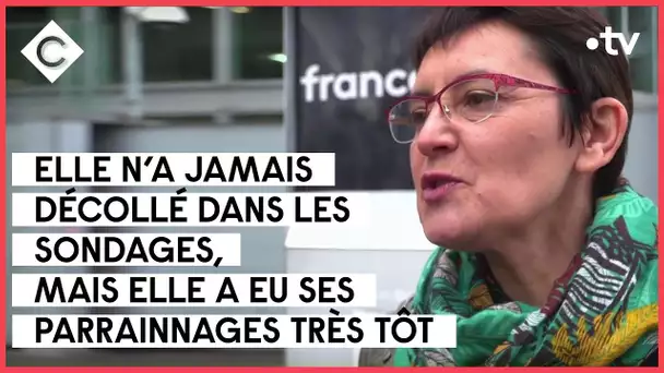 Nathalie Arthaud veut renverser la capitalisme - C à Vous - 28/02/2022