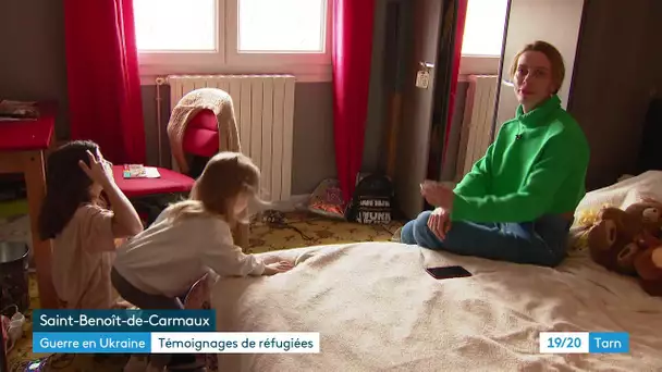 Témoignage poignant de deux ukrainiennes réfugiées dans le Tarn