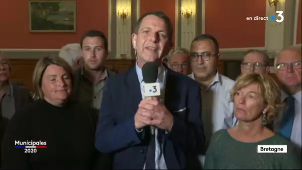 Hervé Guihard, sa réaction aux résultats des élections municpales de Saint Brieuc