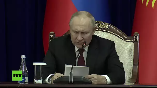EN DIRECT : Conférence de presse de Vladimir Poutine