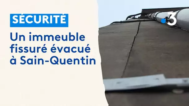 Des fissures dans un immeuble : quatrième évacuation de l'année à Saint-Quentin