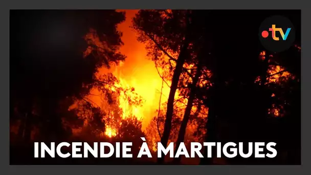 Incendie à Martigues : 240 hectares parcourus, habitants évacués et confinés, route coupée, le bilan