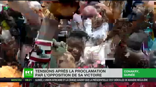 Présidentielle de Guinée : tensions à Conakry dans l’attente des résultats