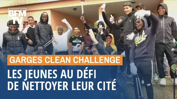 Garges clean challenge: les jeunes se mettent au défi de nettoyer leur cité #MaCitéVaBriller