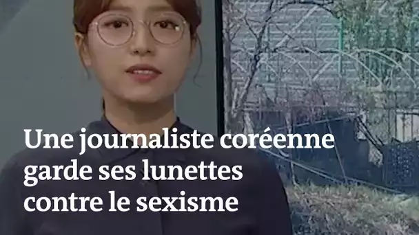 Une journaliste sud-coréenne refuse d’enlever ses lunettes à l’antenne, un geste contre le sexisme