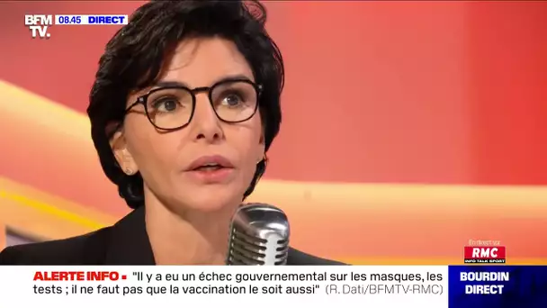 Rachida Dati face à Jean-Jacques Bourdin en direct