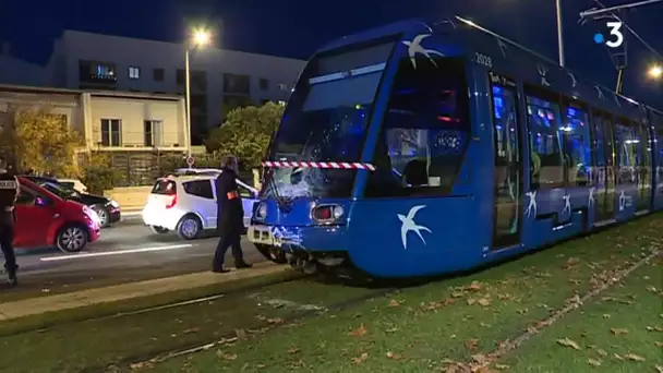 Montpellier : une collision entre deux tramways fait 40 blessés