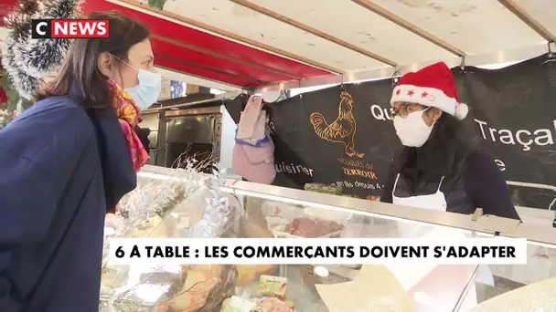 6 à table : les commerçants doivent s'adapter