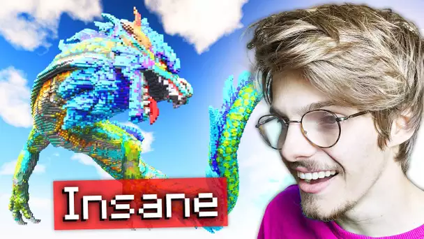 Les joueurs de MINECRAFT sont complètement FOUS ?! (je suis impressionné)