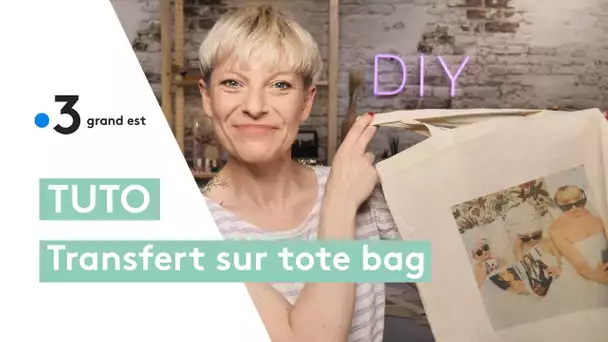 Tuto tote bag : comment imprimer une photo sur du tissu