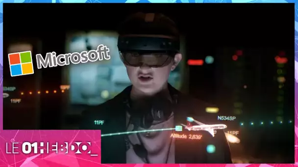 01Hebdo #302 : Microsoft veut remplacer la visio par des hologrammes