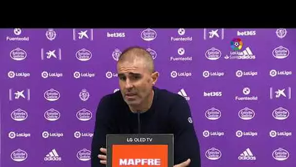 Rueda de prensa Real Valladolid CF vs Athletic Club