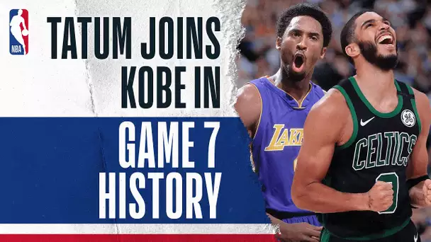 Jayson Tatum Joins Kobe Bryant In Game 7 HISTORY!