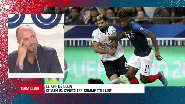 Dugarry encense Coman : "Il est plus mature, plus adulte. Il a un registre plus large"