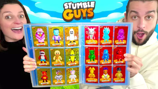 NOTRE COLLECTION DE CARTES STUMBLE GUYS ! PACK OPENING STUMBLE GUYS