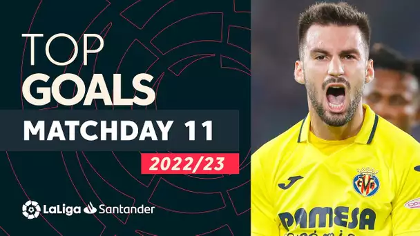 All Goals Matchday 11 LaLiga Santander 2022/2023