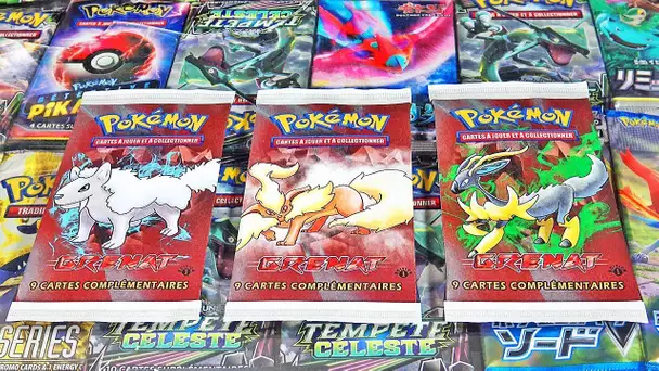 INCROYABLE Ouverture de 3 BOOSTERS POKEMON FAIT MAIN ! ( Choqué ! )