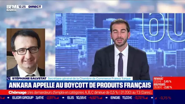 Stéphane Salvetat (Chambre de Commerce Franco Turque) : Ankara appelle au boycott de nos produits