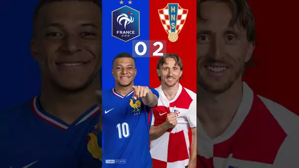 🇫🇷 FRANCE 🆚 CROATIE 🇭🇷 : Les Bleus vont-ils se qualifier ? 👀 #shorts