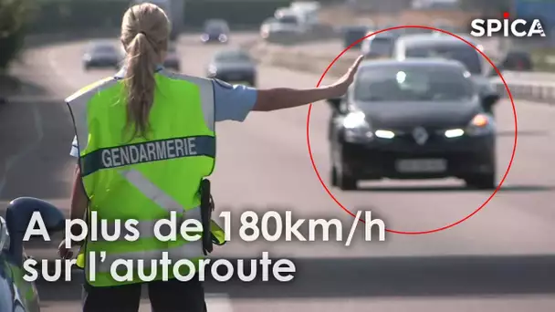 À plus de 180km/h sur l'autoroute : les gendarmes frappent fort
