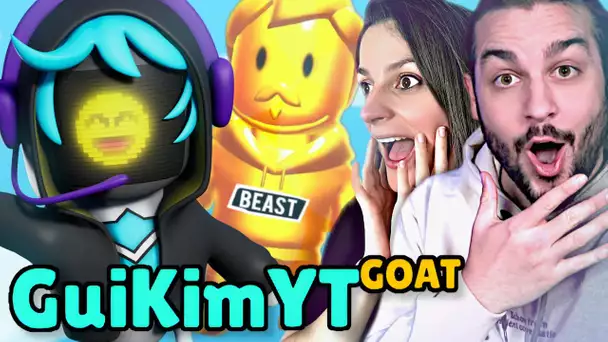 MR BEAST GOLD JIMMY ARRIVE SUR STUMBLE GUYS !