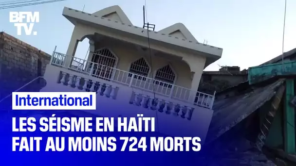 Le séisme en Haïti fait au moins 724 morts
