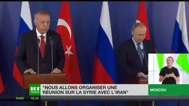 Conférence de presse Erdogan - Poutine : quel bilan ?