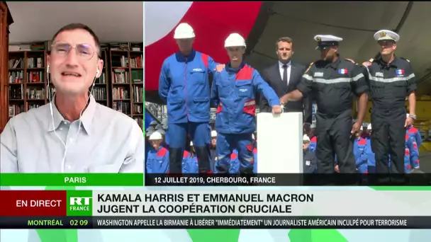 Kamala Harris à Paris : «Elle va essayer de tourner la page de l’affaire des sous-marins»