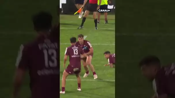 L’essai incroyable de Bordeaux ! #rugby #sports #top14