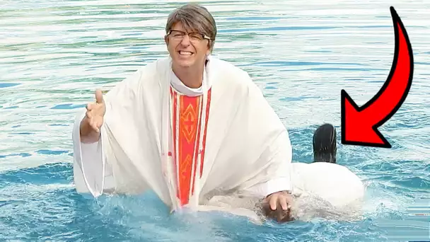 Un prêtre noie accidentellement une fille pendant son baptême !