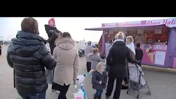 Le Havre : un noël printanier sur la plage !