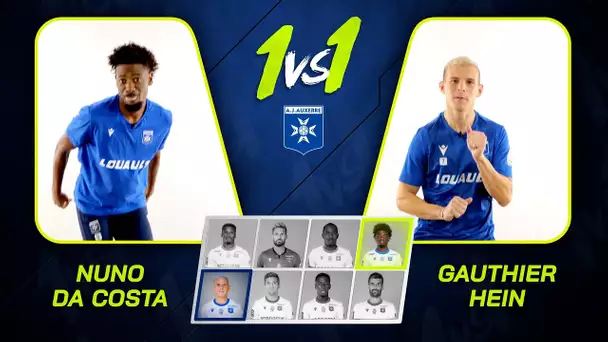 AJ Auxerre 🎲 1vs1 : Qui de Nuno DA COSTA ou Gauthier HEIN l'emportera ?