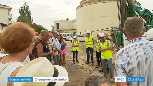Août 2018 : retour sur la visite de chantier de la station d'épuration de Cagnes-sur-mer.