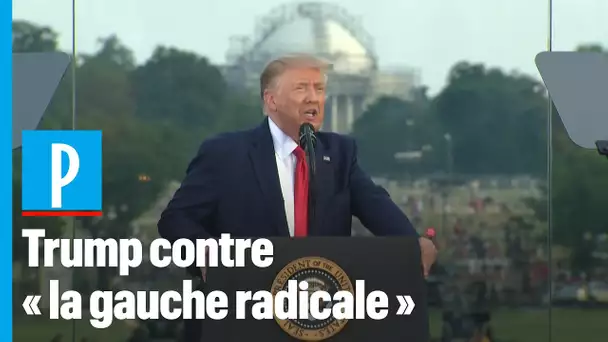 Trump contre « la gauche radicale, les anarchistes, les marxistes » lors de la fête nationale