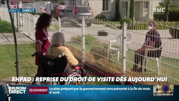 Confinement: dans certains EHPAD, les visites ont déjà pu reprendre