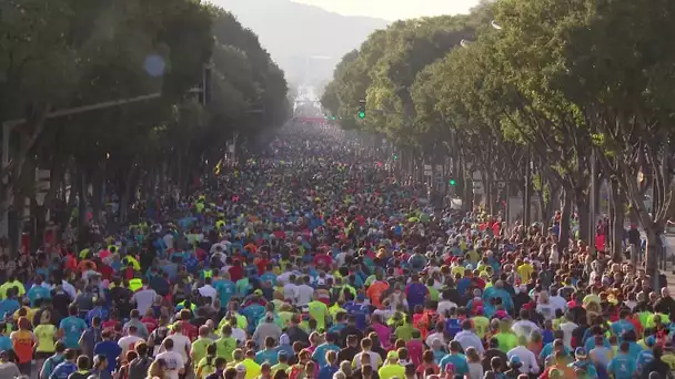 Marseille-Cassis 2018 : la foule impressionnante