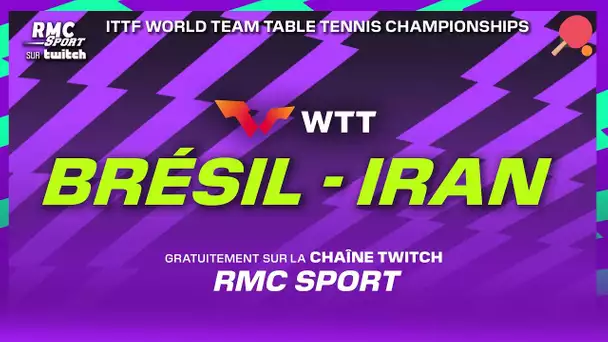 🏓 (PING) France-Croatie (F) | Championnats du Monde par Équipes