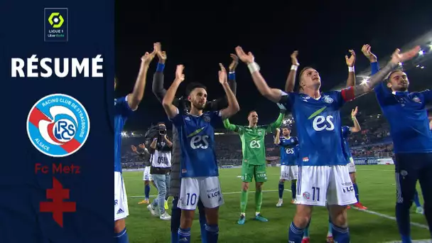 RC STRASBOURG ALSACE - FC METZ (3 - 0) - Résumé - (RCSA - FCM) / 2021/2022