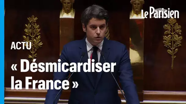 Discours de politique générale : ce qu’il faut retenir des annonces de Gabriel Attal